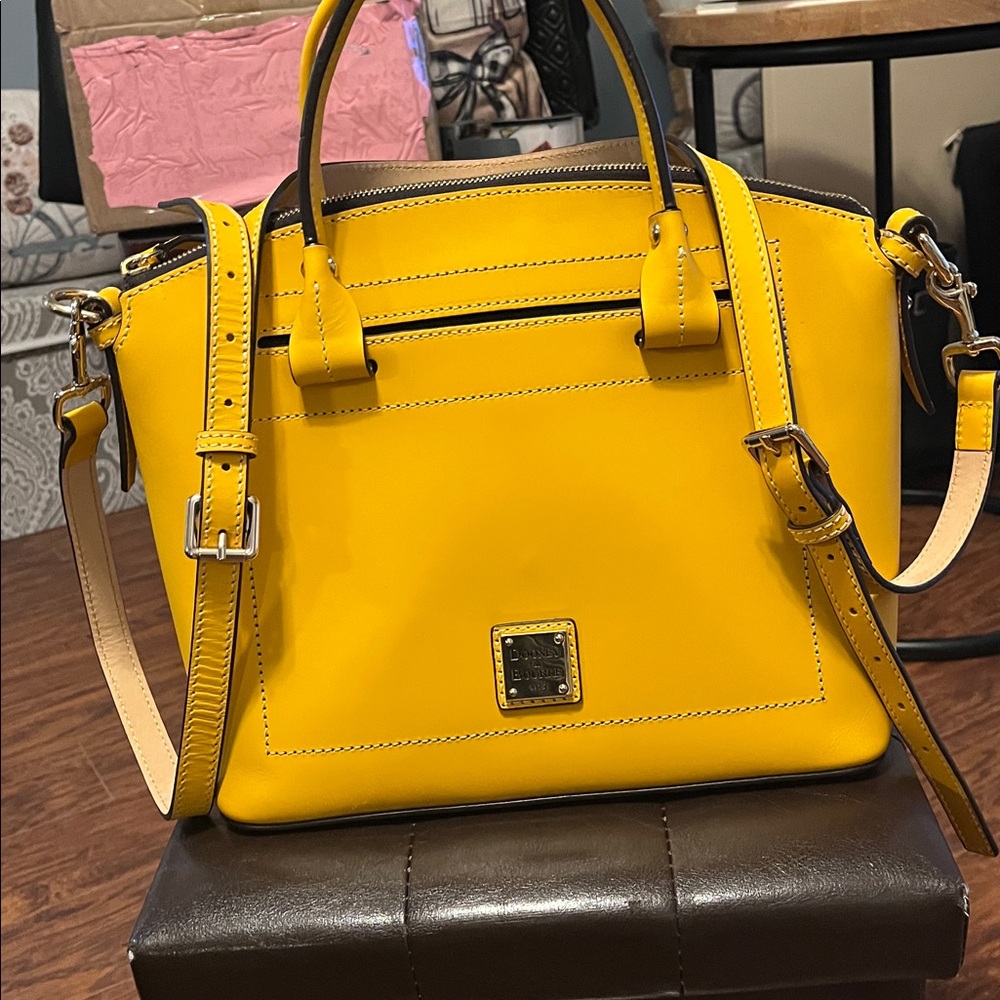 Dooney & Bourke Yellow Leather Bag